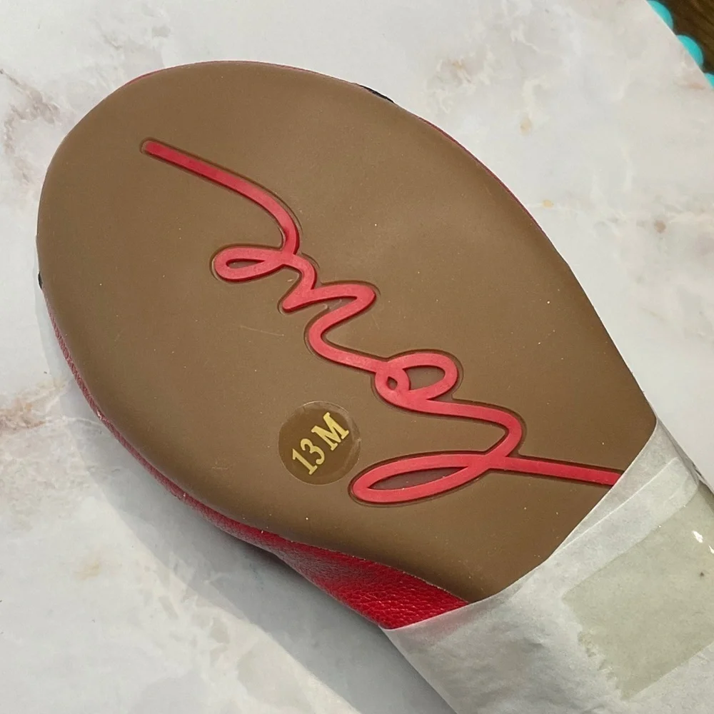 Ellen Degeneres Red Ballet Flats for Kids